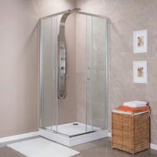 Душевой уголок Aquanet Alfa Cube NAA1142 168416 90x90 см стекло прозрачное профиль хром